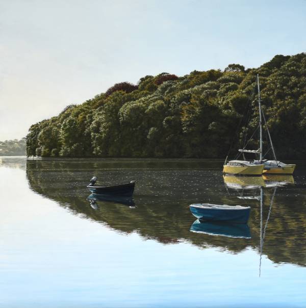 - Oil on Board, Painting by Nick J Williams, measuring 40 x 40 cm (H x W) framed at 56 x 56 cm £3250